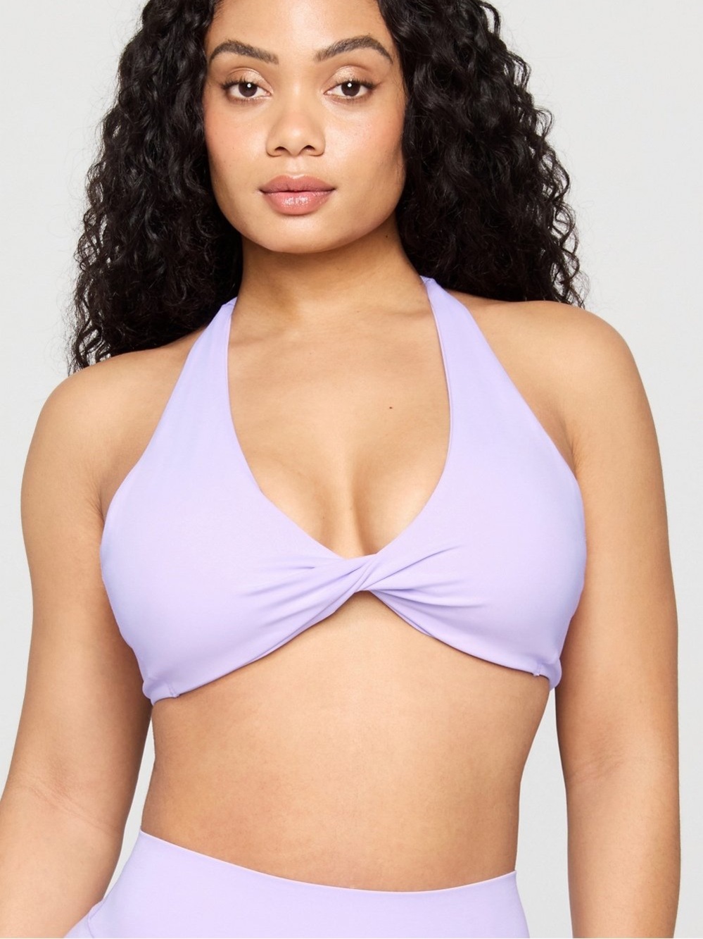 NWT Fabletics PureLuxe Plunge Low Impact Bra